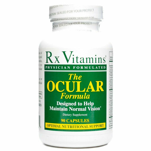 Rx Vitamins The Ocular Formula, 90 capsules, front of bottle