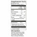 Salus Calcium Liquid 8.5 fl oz supplement facts label