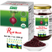 Salus Red Beet Crystals, 7 oz, front of jar and box