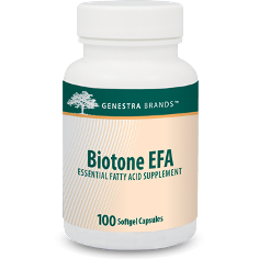 Seroyal Genestra Biotone EFA Phytosterols, 100 capsules, front of bottle