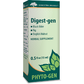 Seroyal Genestra Digest-gen, 0.5 fl oz, front of box