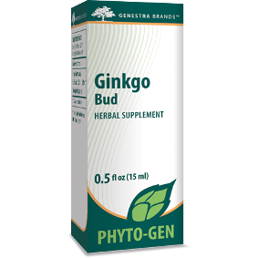 Seroyal Genestra Ginkgo Bud, 0.5 fl oz, front of box