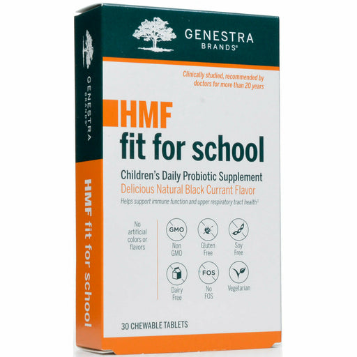 Seroyal Genestra HMF Fit For School, 30 tablets, front of box