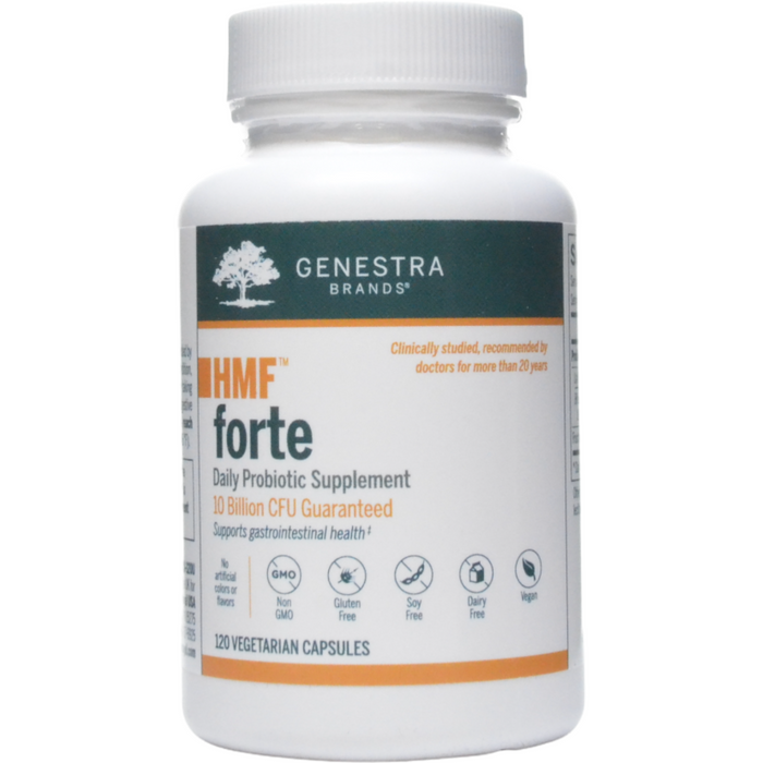Seroyal Genestra HMF Forte, 120 capsules, front of bottle