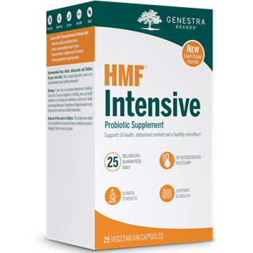 Seroyal Genestra HMF Intensive Shelf-Stable, 25 veg capsules, front of box