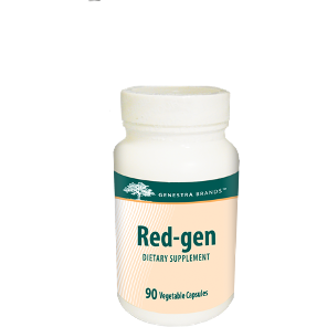 Seroyal Genestra Red-Gen, 90 veg capsules, front of bottle