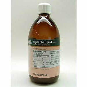 Seroyal Genestra Super EFA Liquid 16.9 fl oz supplement facts label