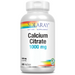 Solaray Calcium Citrate 1000 mg, 240 veg capsules, front of bottle