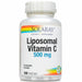 Solaray Liposomal Vitamin C 500 mg, 100 veg capsules, front of bottle