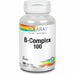 Solaray Vitamin B-Complex 100, 100 veg capsules, front of bottle