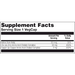 Solaray Zinc Copper 100 veg capsules supplement facts label
