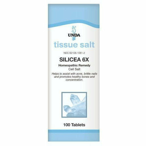 Silicea 6X 100 tabs by Unda