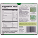 Sun Chlorella 200 mg 300 tablets supplement facts label