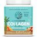 Sunwarrior Plant-Based Collagen Builder, Salted Caramel, 20 servings, front of tub