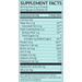 Sunwarrior Plant-Based Collagen Builder, Unflavored 20 servings supplement facts label