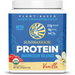 Sunwarrior Warrior Blend Plant-Based Protein, Vanilla, 15 servings, front of tub