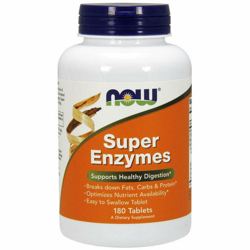 NOW, Super Enzymes 180 tabs