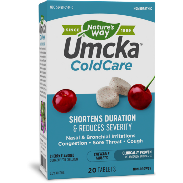 Umcka ColdCare Cherry 20 chew by Nature's Way