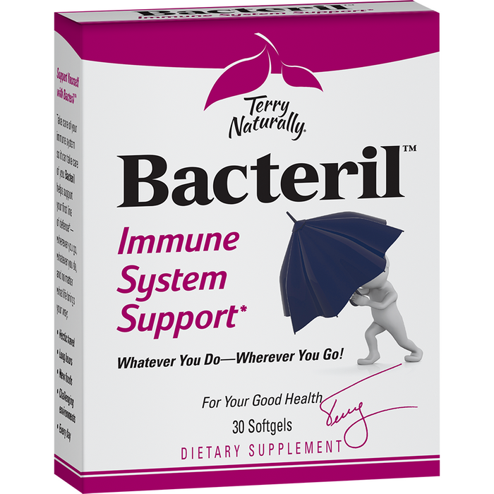 Terry Naturally Bacteril, 30 softgels, front of box