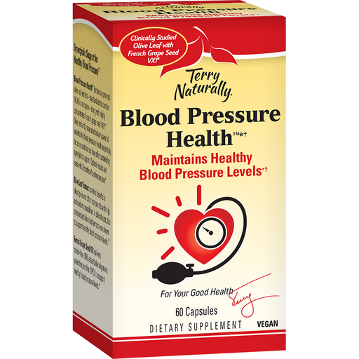 Terry Naturally Blood Pressure Health, 60 capsules, front of box