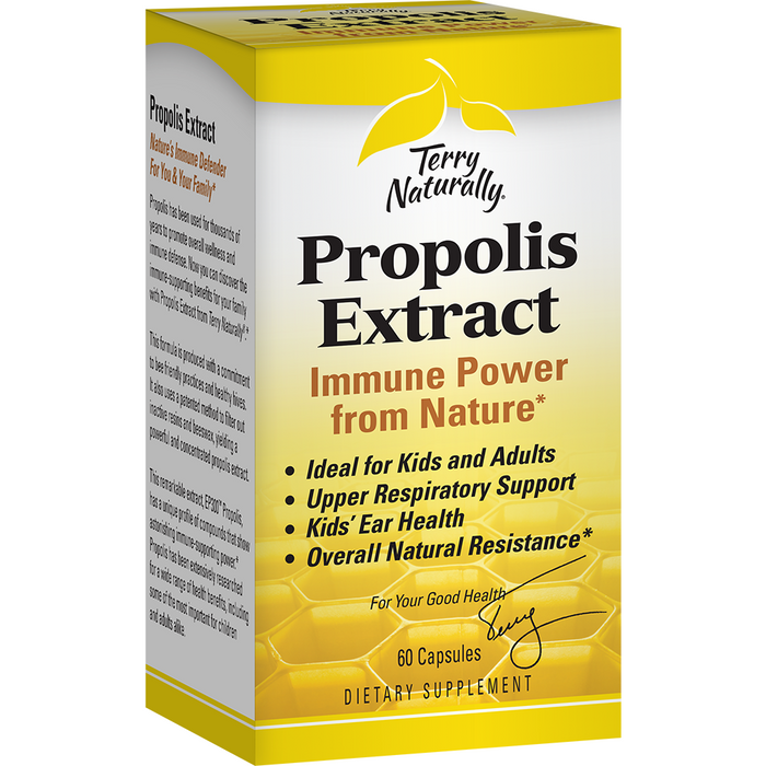 Terry Naturally Propolis Extract, 60 capsules, front of box