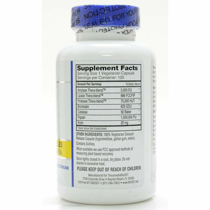 Recovery Support 120 veg capsules by Theramedix, product label