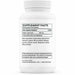 Thorne Alpha-Lipoic Acid 300 mg 60 capsules supplement facts label