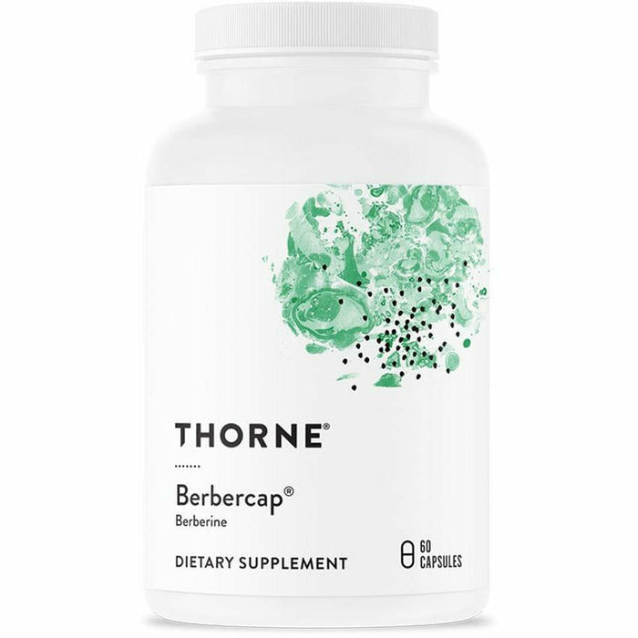 Thorne Berberine 200 mg, 60 vegetarian capsules, previous packaging (formerly Berbercap)