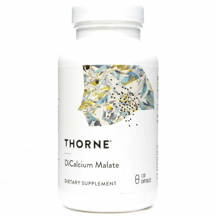 Thorne Calcium 250 mg, 120 vegetarian capsules, previous packaging (formerly DiCalcium Malate)