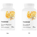 Thorne Curcumin Phytosome NSF 120 capsules, new and previous bottle packaging comparison
