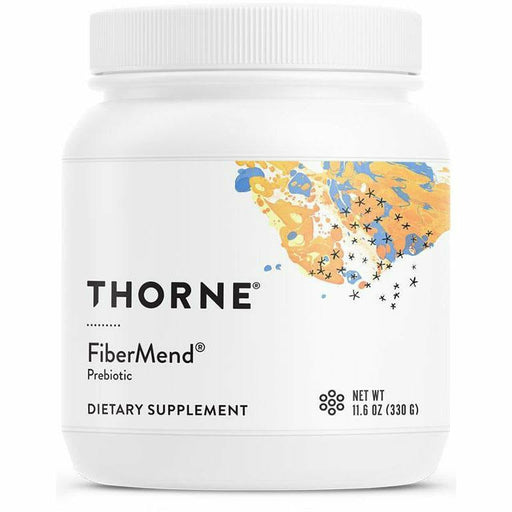 Thorne FiberMend powder, 11.6 oz, front of canister
