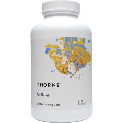 Thorne GI Relief, 180 capsules, front of bottle