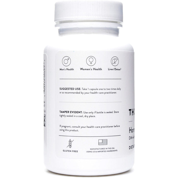 Thorne Hormone Advantage 60 capsules suggested use label