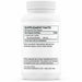 Thorne L-Lysine 500 mg 60 capsules supplement facts label