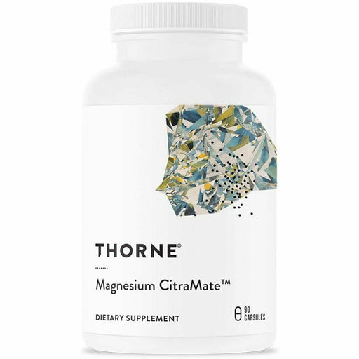Thorne Magnesium CitraMate 135 mg, 90 capsules, front of bottle