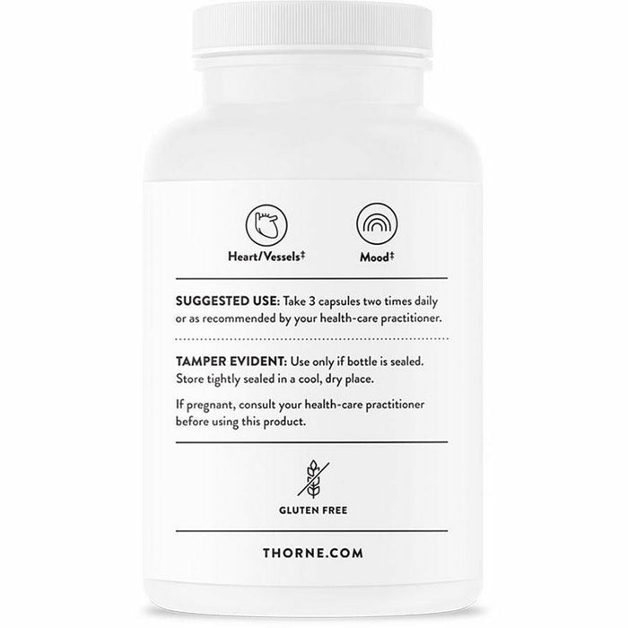 Thorne MethylGuard 180 capsules suggested use label