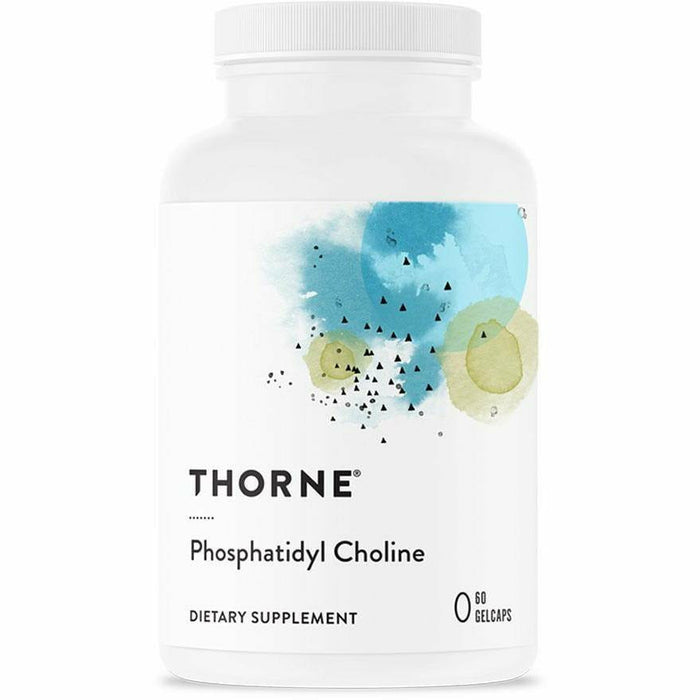 Thorne Phosphatidyl Choline 420 mg, 60 capsules, front of bottle