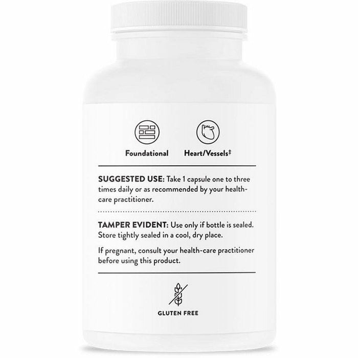 Thorne Potassium Citrate 99 mg 90 capsules suggested use label
