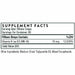 Thorne Vitamin K2 Drops 1 oz supplement facts label