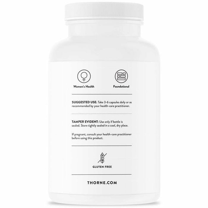 Thorne Women's Multi 50+ 180 capsules suggested use label