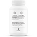 Thorne Zinc Bisglycinate 30 mg 60 capsules suggested use label