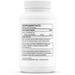 Thorne Zinc Bisglycinate 30 mg 60 capsules supplement facts label