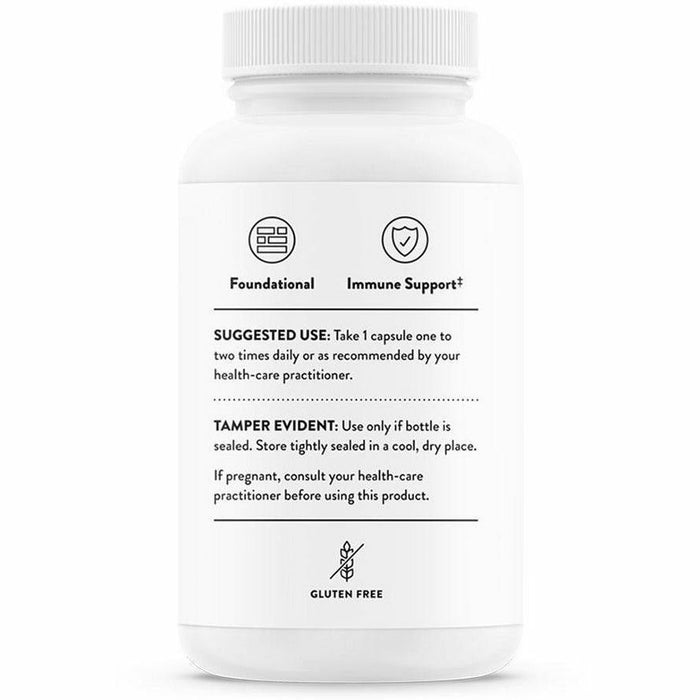 Thorne Zinc Picolinate 15 mg 60 capsules suggested use label