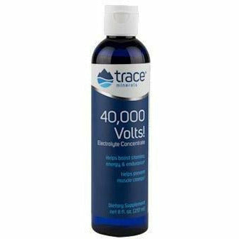 Trace Minerals Research 40,000 Volts!, 8 fl oz, front of bottle