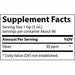 Trace Minerals Research Colloidal Silver 30 ppm 16 fl oz supplement facts label