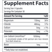 Trace Minerals Research ConcenTrace Trace Mineral 90 capsules supplement facts label