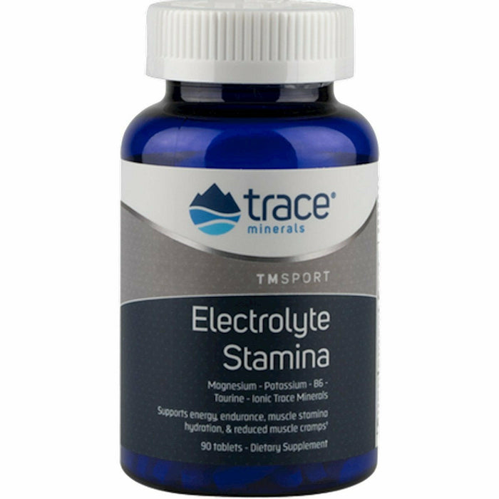 Trace Minerals Research Electrolyte Stamina, 90 tablets, front of bottle