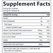 Trace Minerals Research Immunity Gummies 60 gummies supplement facts label