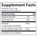 Trace Minerals Research Ionic Chlorophyll Liquid 2 fl oz supplement facts label