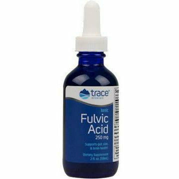 Trace Minerals Research Ionic Fulvic Acid with ConcenTrace, 2 fl oz, front of bottle